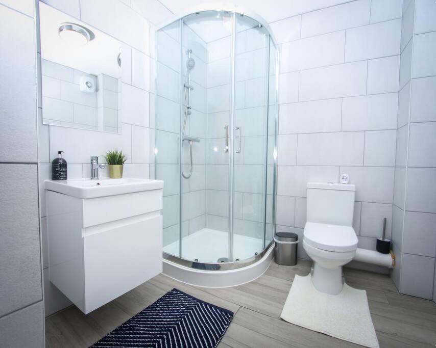 No12-Luxe Living Guest Apartment- 1 Bed-Garden-Private Parking-Wifi-Beach-City Swansea Eksteriør bilde